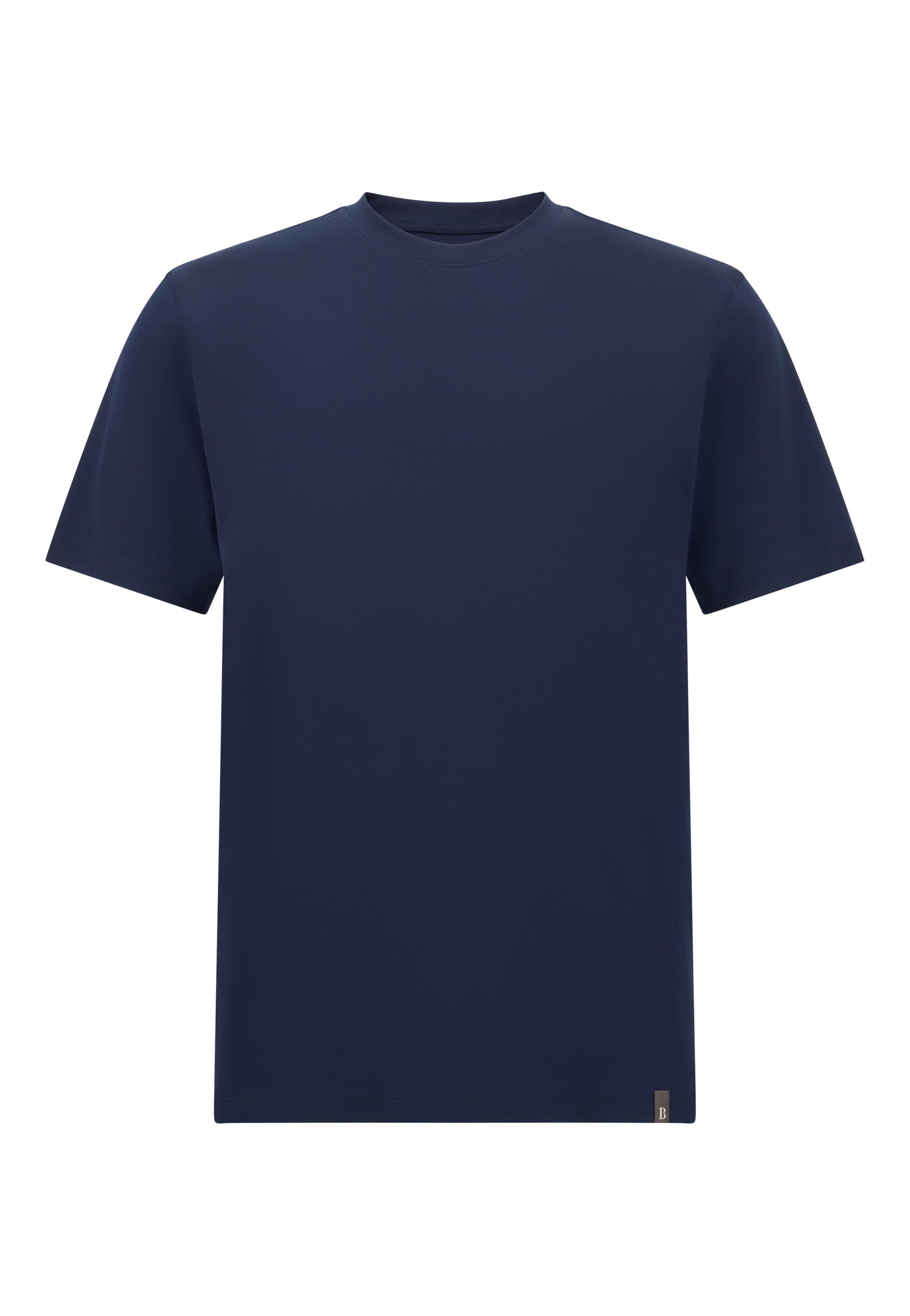 Boggi Milano T-Shirt en bleu marine, Vue avec produit