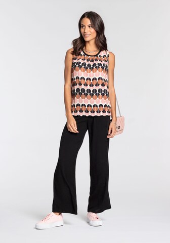 LAURA SCOTT Wide leg Pants in Black