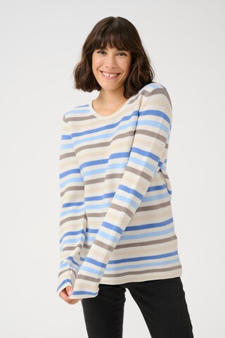 Pull-over 'Linka ' Kaffe en beige : devant