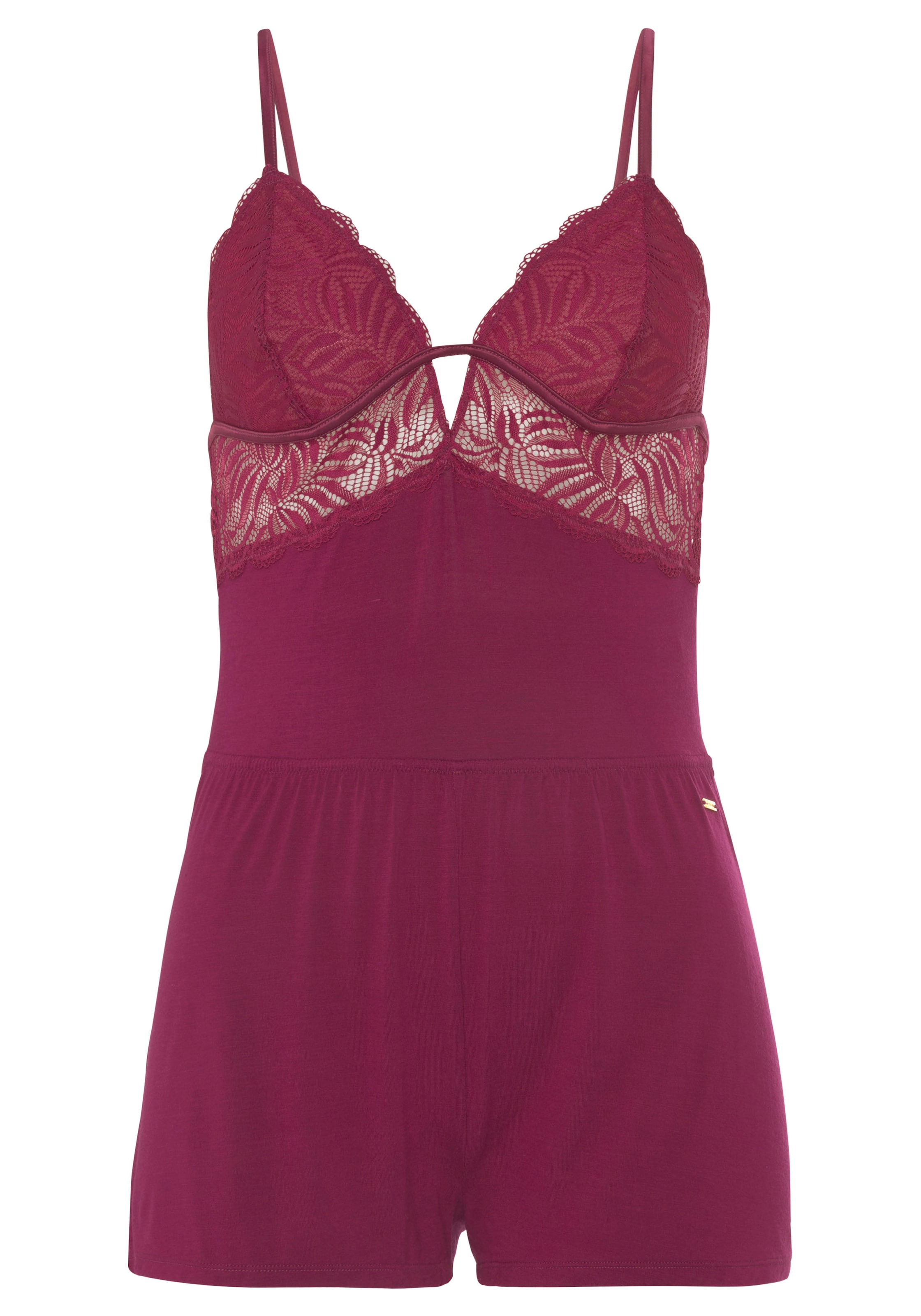 LASCANA Bodysuit in Red: front