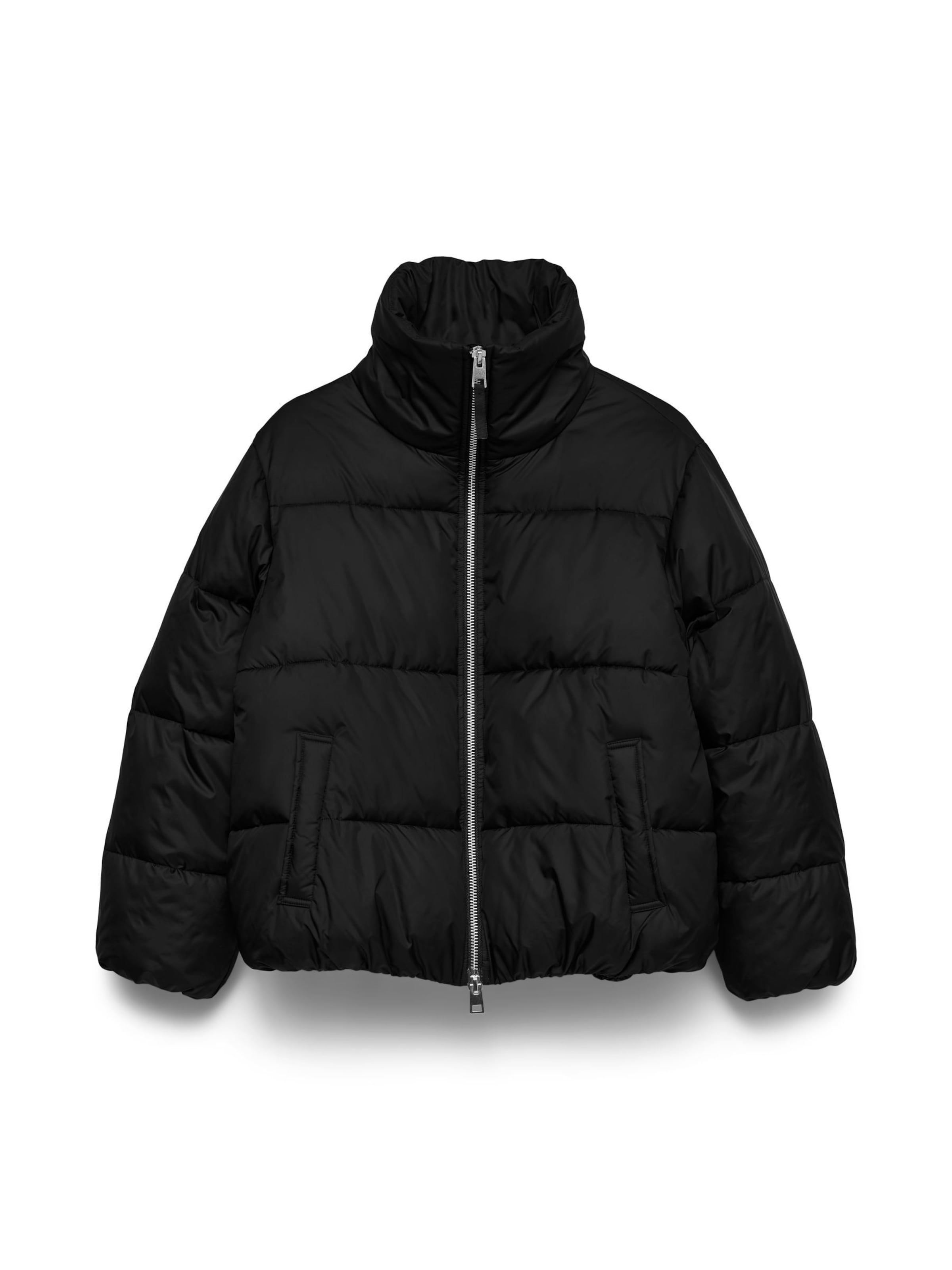 VERO MODA Winter Jacket 'VMDina' in Black: front