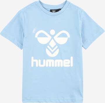 Hummel - Camiseta 'Tres' en azul: frente