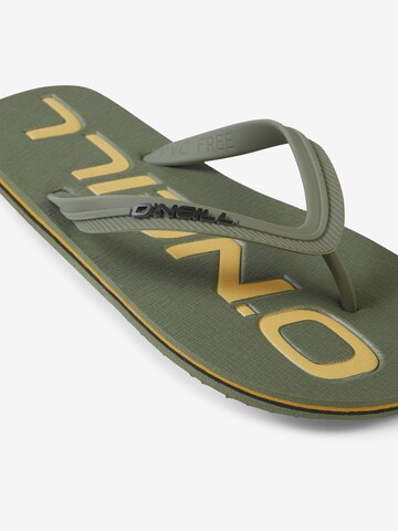 O'NEILL T-Bar Sandals in Green