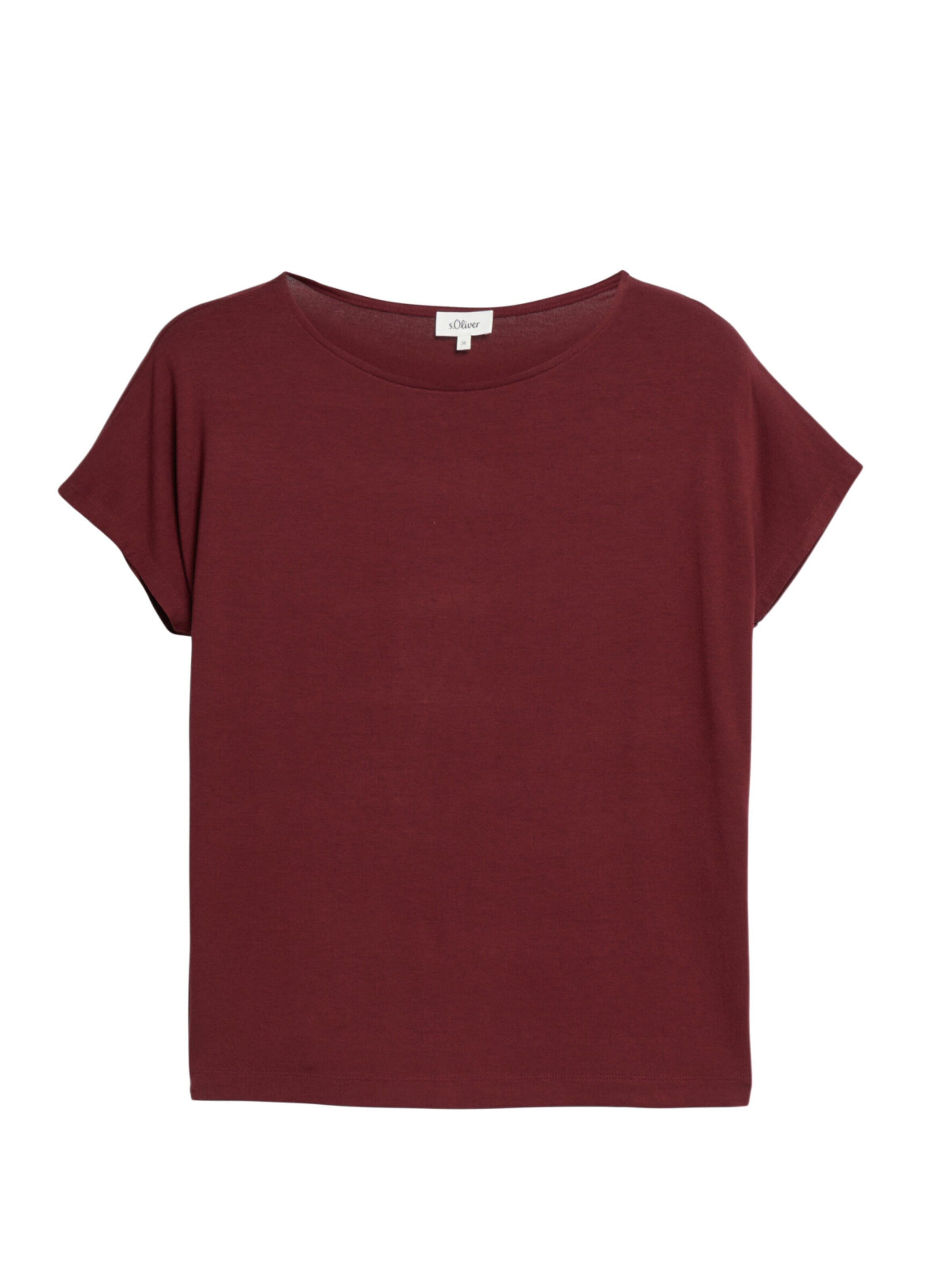 s.Oliver Shirt 's.Oliver - Dames t-shirt' in Rot: Vorderseite