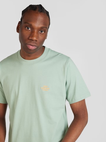 T-Shirt MADS NORGAARD COPENHAGEN en vert