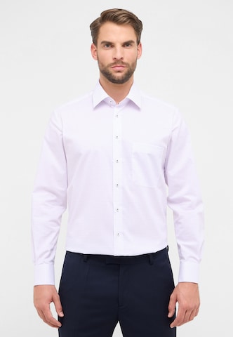 ETERNA Comfort fit Zakelijk overhemd in Lila: voorkant