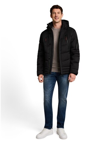 TOM TAILOR Between-season jacket in Black