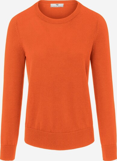 Peter Hahn Rundhals Pullover aus SUPIMA®-­ Baumwolle in orange, Produktansicht