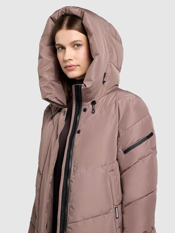 khujo Mantel 'Jange' in Braun