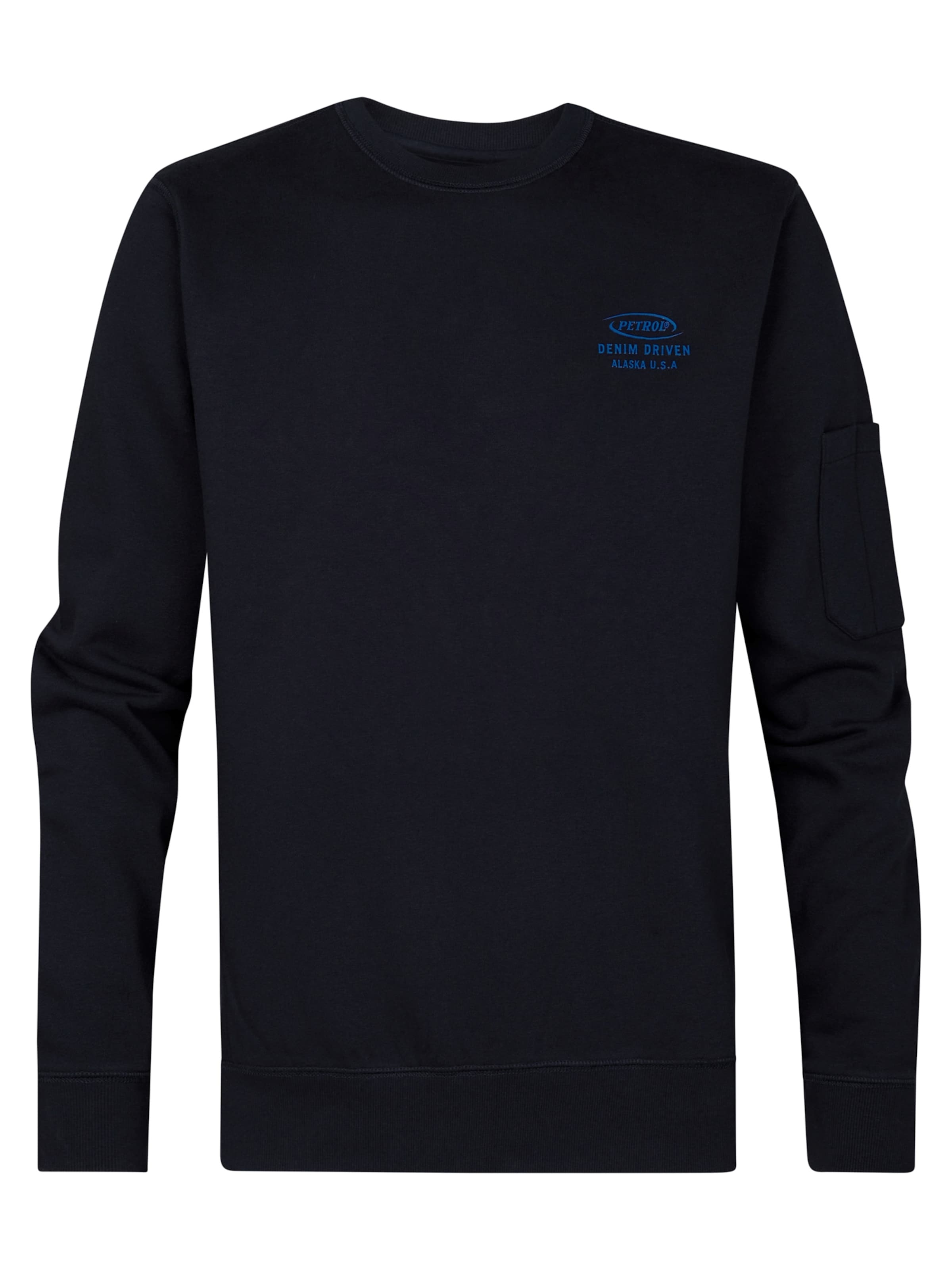 Petrol Industries Sweatshirt i blå: forside