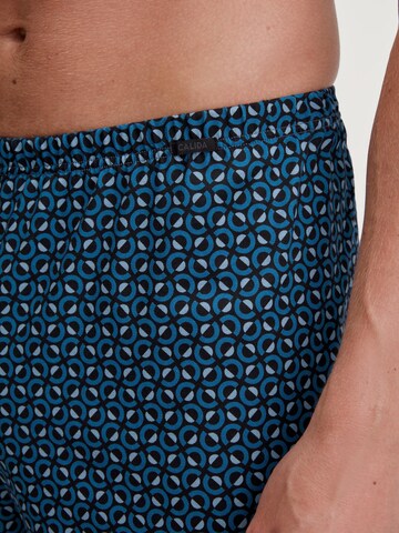 CALIDA Boxer shorts 'Prints' in Blue