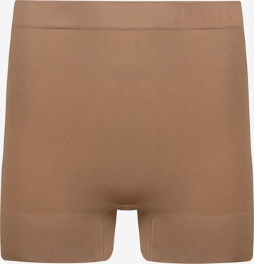 Pantalon modelant 'Booty Booster' MAGIC Bodyfashion en marron : devant