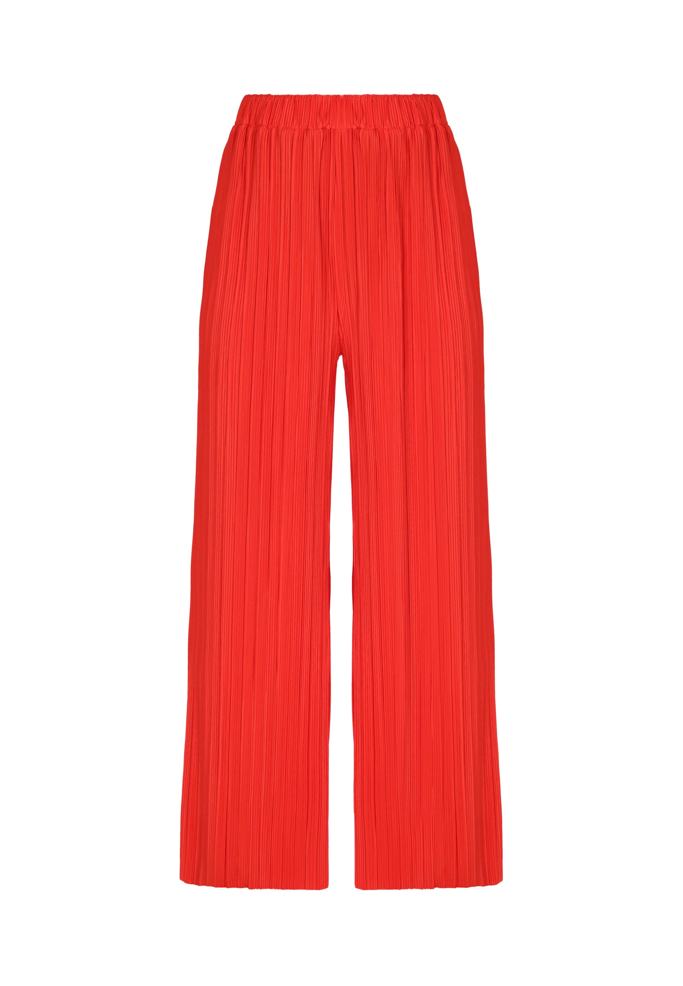 fainaLoosefit Hlače - crvena boja: prednji dio