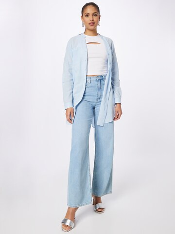 Chemisier 'ISABELL' VERO MODA en bleu