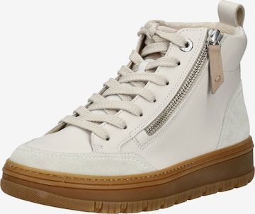 Baskets hautes Paul Green en blanc : devant