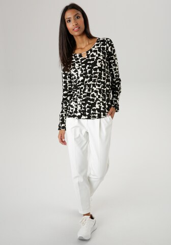 Aniston SELECTED Shirt in Schwarz