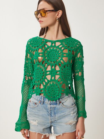 Happiness İstanbul Neulepaita värissä vihreä