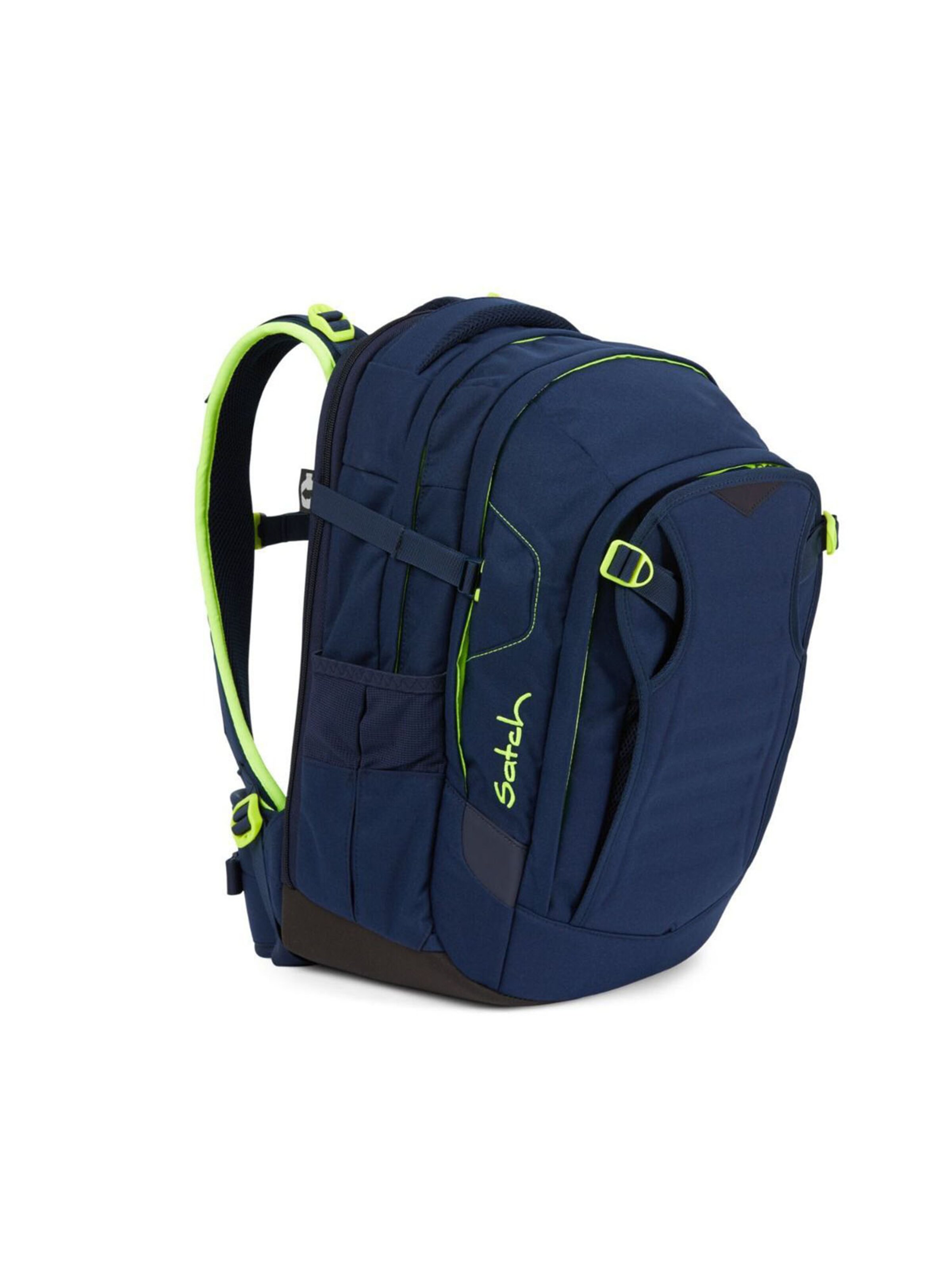 Satch Backpack 'Satch Match Schulrucksack Set 3tlg' in Blue