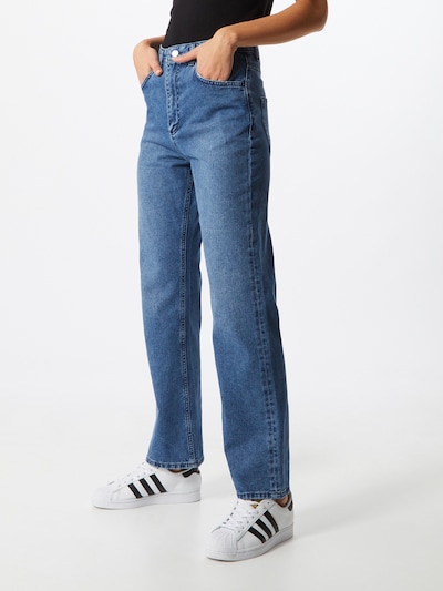 NU-IN Jeans in blue denim, Modelansicht