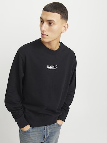 JACK & JONES Sweatshirt i sort