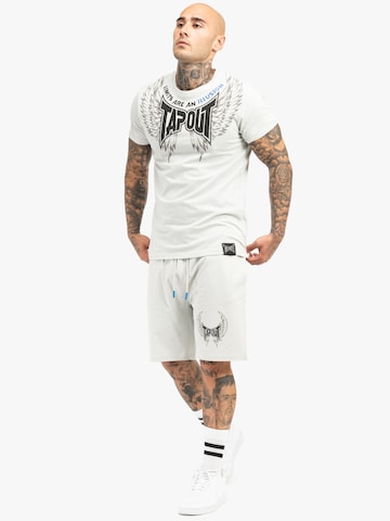 Tapout Μπλουζάκι 'TILLUSION TEE' σε γκρι