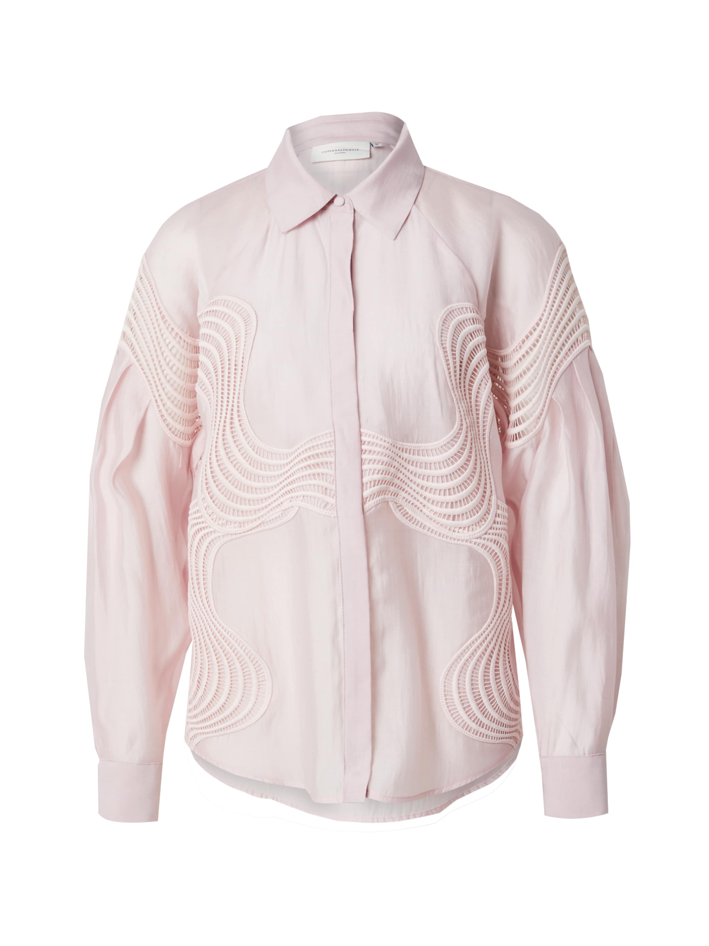 Cph Muse Blus 'MOLLY' i lila: framsida