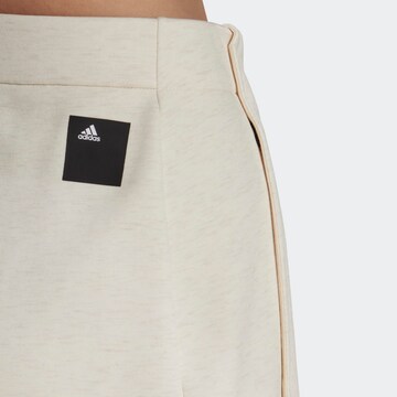 ADIDAS SPORTSWEAR Loosefit Sporthose 'Mission Victory' in Beige