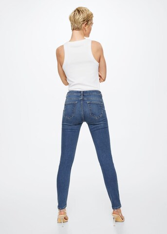 MANGO Slimfit Jeans in Blau