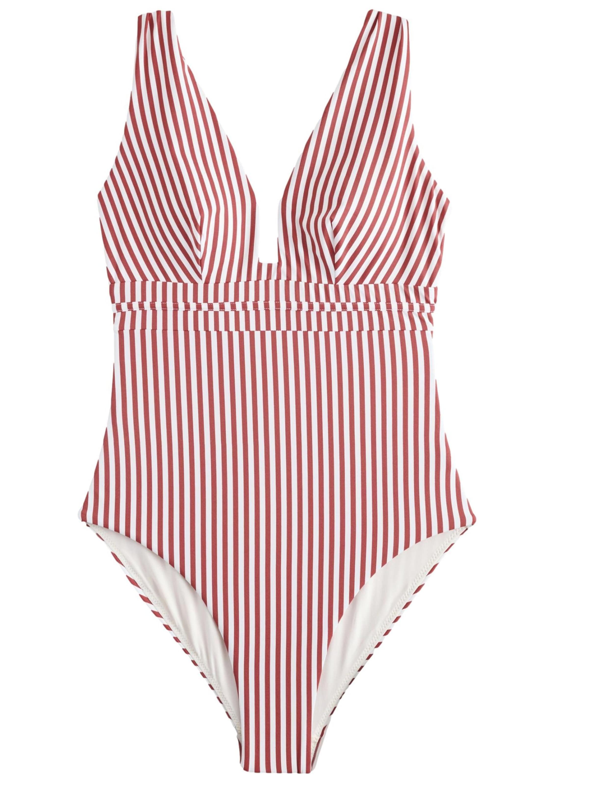 Next Trojúhelníková Plavky – červená: přední strana