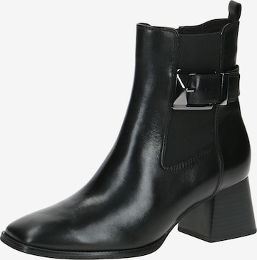 Bottines CAPRICE en noir : devant