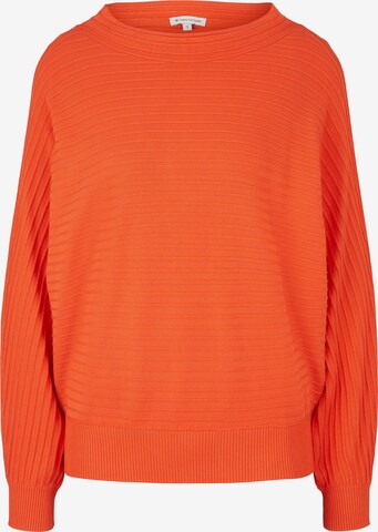 TOM TAILOR Sweater in Orange: front