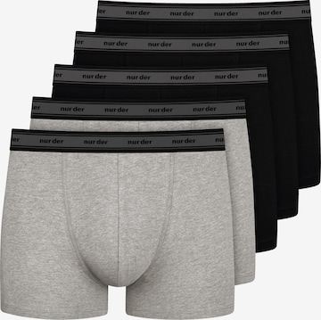 Nur Der Boxer shorts ' Organic Cotton ' in Grey: front