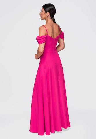 Ombre Evening dress in Pink