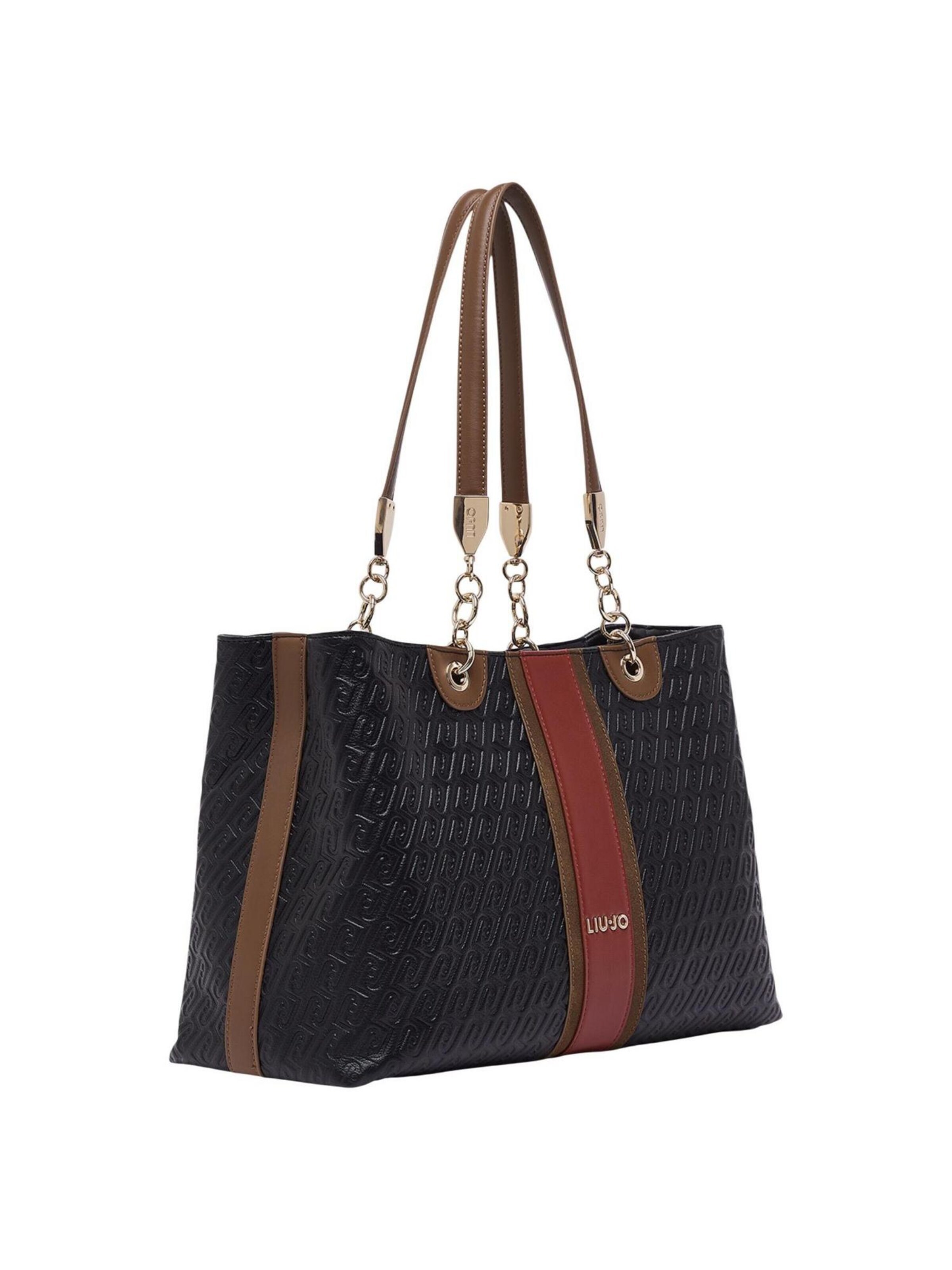 Liu Jo - Bolso de hombro 'SHOPPING BAG AF6104 E1141' en negro