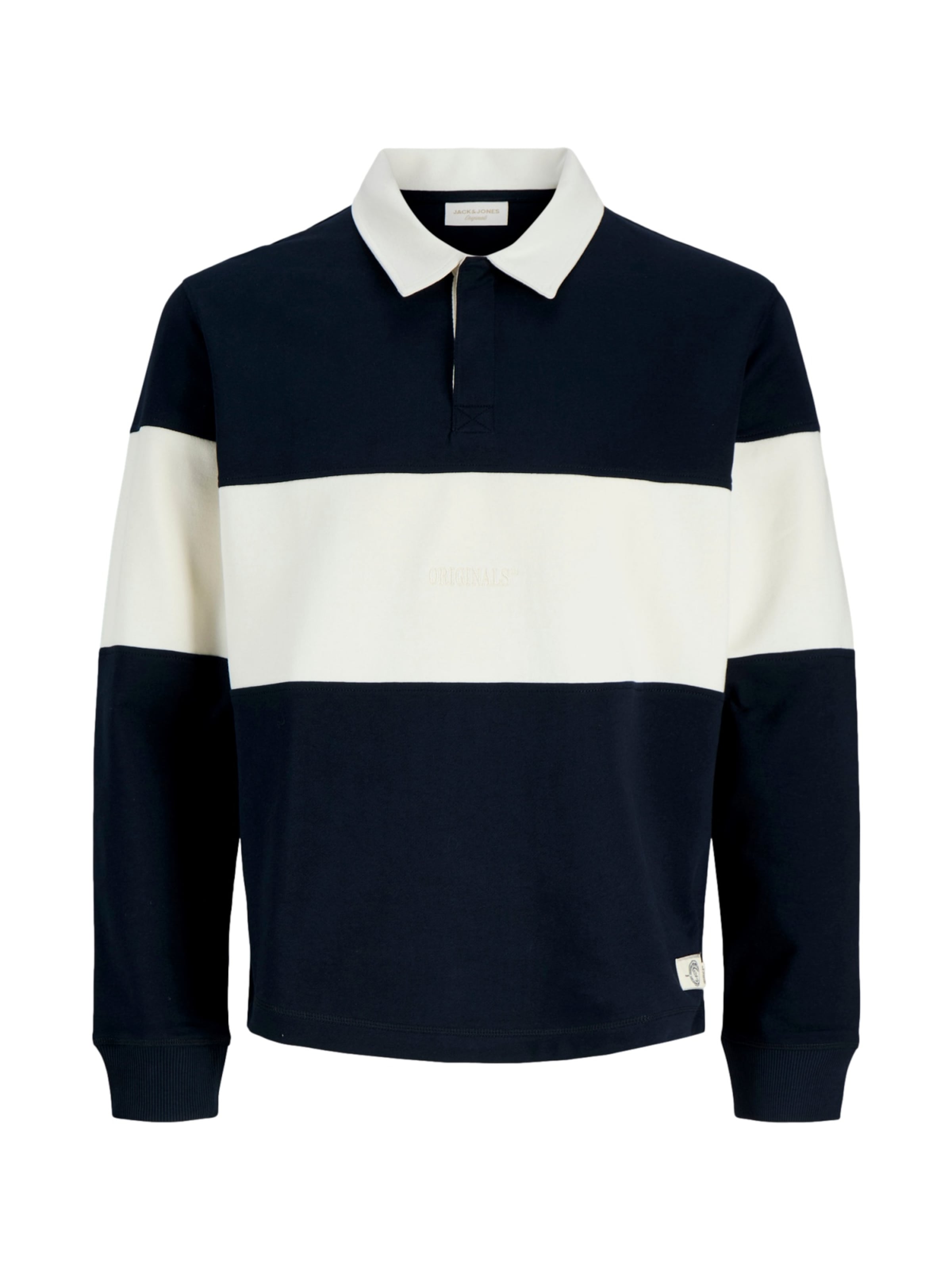 JACK & JONES Sweatshirt 'JORFREDERIKSBERG' i blå: forside