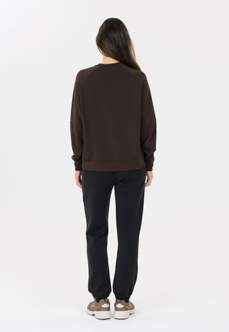 Athlecia Sweatshirt 'Jacey' in Braun
