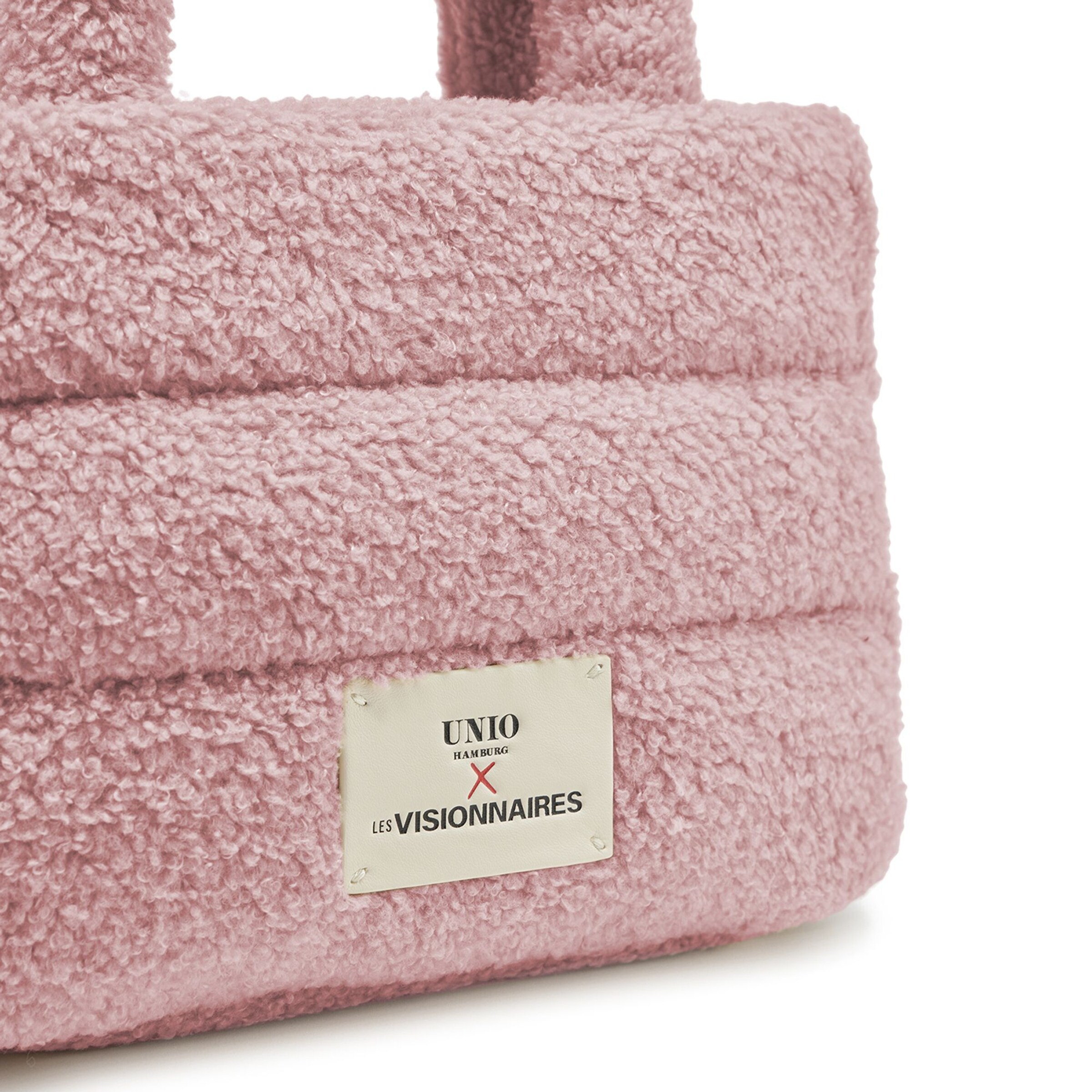 Borsa a spalla 'Cortina' di Les Visionnaires in rosa