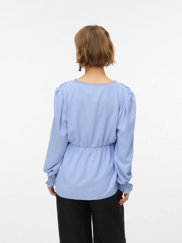 Vero Moda Maternity Bluse i blå