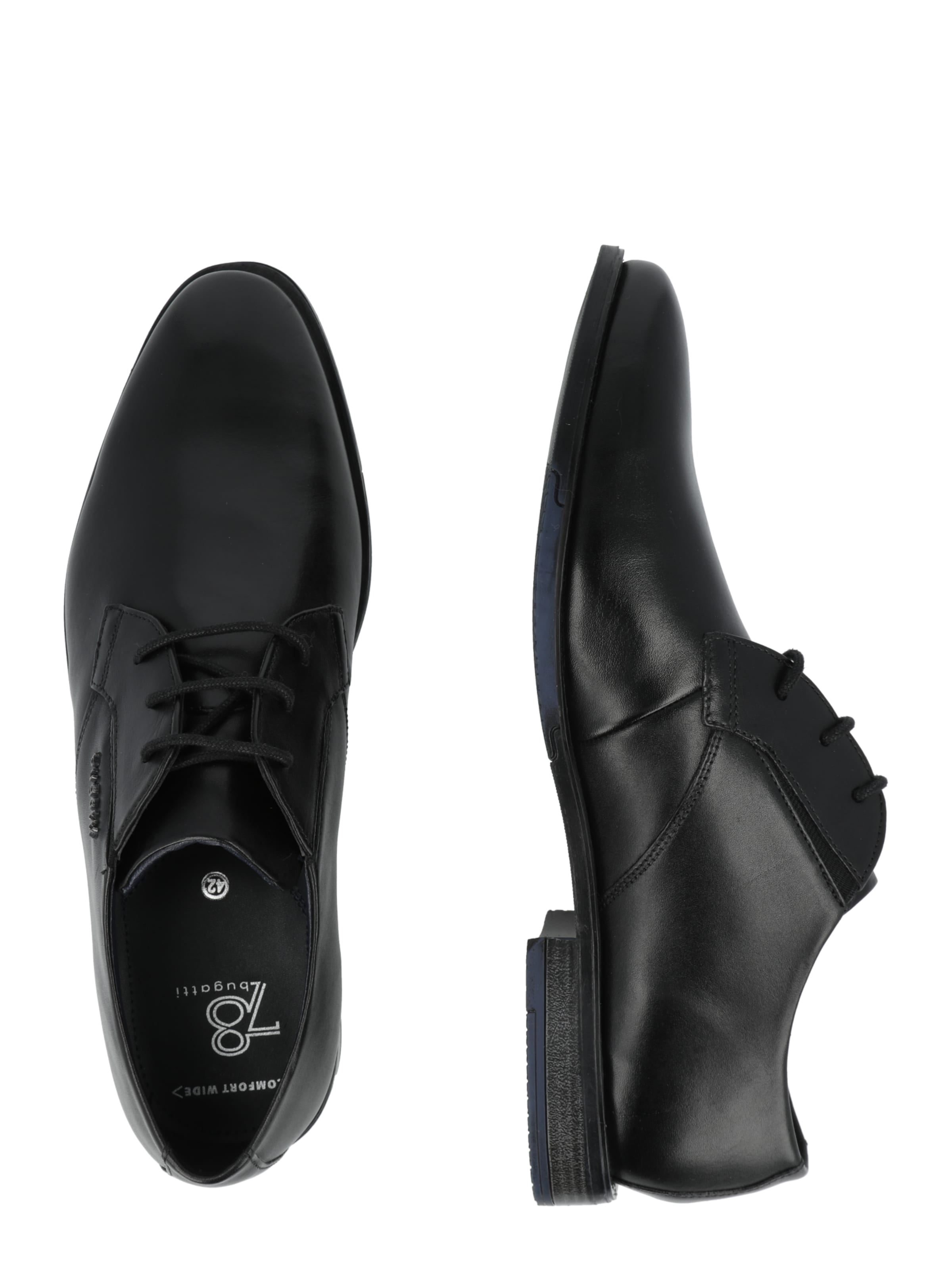 bugatti - Zapatos con cordón 'Gapo' en negro