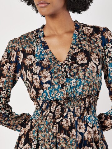 Apricot Kleid 'Patchwork'' in Mischfarben