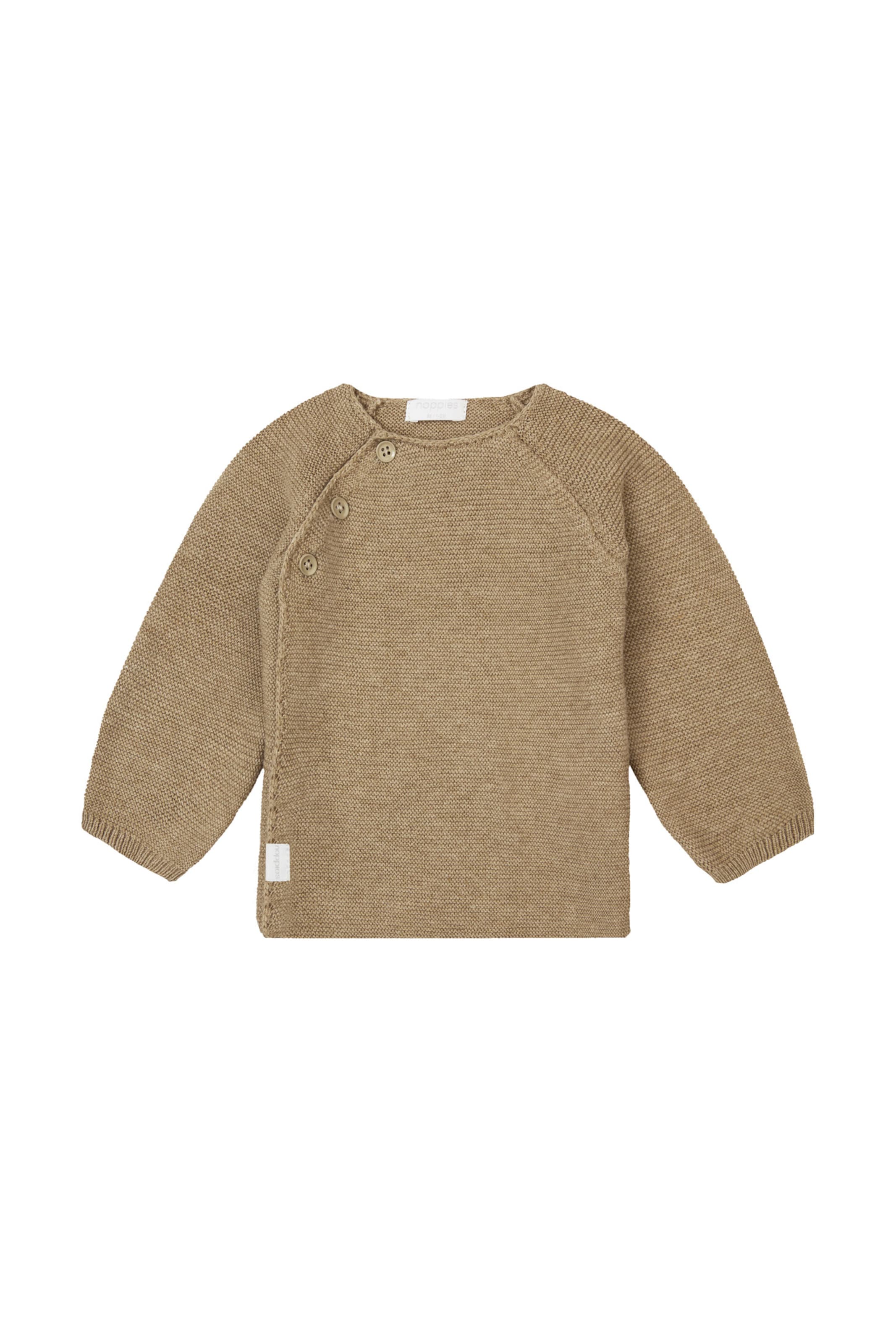 Noppies Gebreid vest 'Pino' in Groen: voorkant