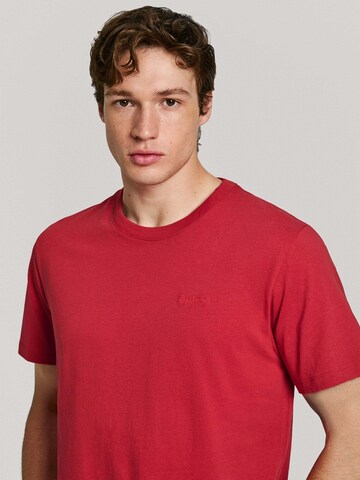 T-Shirt ' CONNOR ' Pepe Jeans en rouge