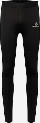 ADIDAS SPORTSWEAR Skinny Workout Pants 'Techfit Long ' in Black: front