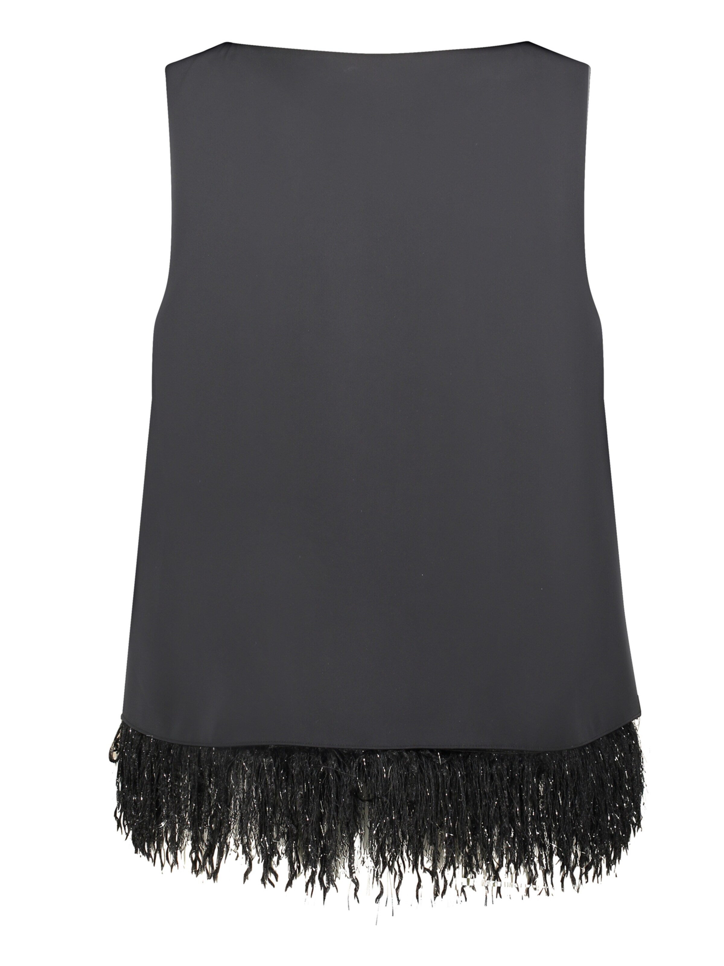 Vera Mont Trägertop mit U-Boot-Ausschnitt in Schwarz