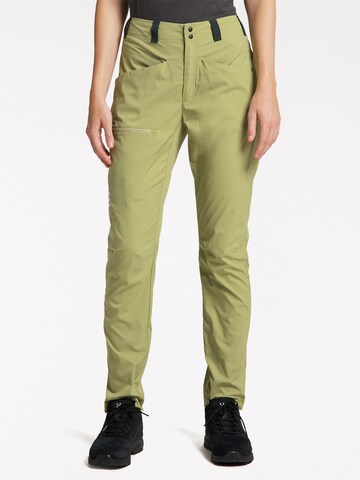 Haglöfs Regular Outdoor Pants 'Lite Standard' in Green: front