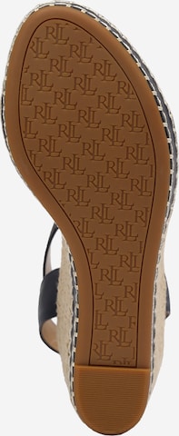 Sandalo con cinturino 'Hilarie' di Lauren Ralph Lauren in blu