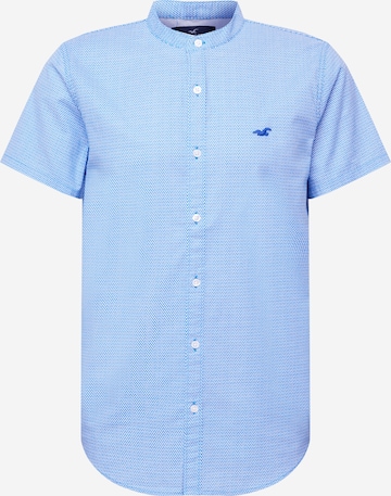 HOLLISTER Regular fit Button Up Shirt in Blue: front