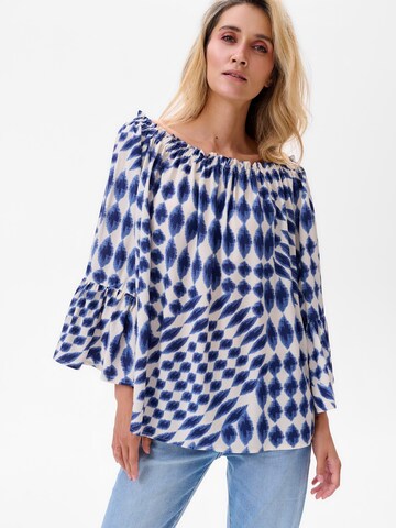 Blue Shadow Bluse‌‌‌ in Blau