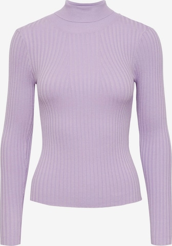 Pull-over 'Crista' PIECES en violet : devant