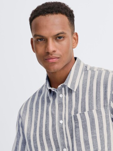 !Solid Regular Fit Hemd 'Fried' in Blau